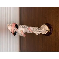 BEAUTIFUL 1998 VTG Florence Giuseppe Armani ALICE Figurine #0718C 10.25"H, ITALY