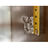PAIR Of VTG Crystal Paperweights (Make A Joyful Noise & Rocking Horse)