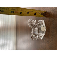 PAIR Of VTG Crystal Paperweights (Make A Joyful Noise & Rocking Horse)