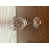 STUNNING VTG SET(11) WATERFORD Crystal SLANE Claret Wine Glasses SIGNED 6.5"H