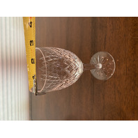 STUNNING VTG SET(11) WATERFORD Crystal SLANE Claret Wine Glasses SIGNED 6.5"H