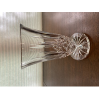 STUNNING VTG WATERFORD Crystal LISMORE Footed Vase W/BOX SIGNED 8.5"H IRELAND