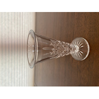 STUNNING VTG WATERFORD Crystal ARAGLIN POSY Vase 6"H SIGNED W/BOX SLOVENIA