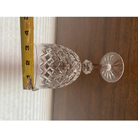 STUNNING SET(8) VTG WATERFORD Crystal POWERSCOURT Water Goblets 7.5"H SIGNED