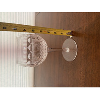 STUNNING SET(4) RARE VTG WATERFORD Crystal COLLEEN OVERSIZE Wine Glasses 7.75"H