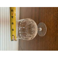 STUNNING VTG SET(4) WATERFORD Crystal COLLEEN LARGE Brandy Glasses SIGNED 5.25"H