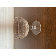 STUNNING SET(7) VTG WATERFORD Crystal COLLEEN Champagne Glasses SIGNED 4.5"H