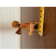 VTG ANRI FERRANDIZ LEADING THE WAY LTD ED #533/1500 Wood Figurine ITALY 6"H