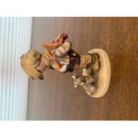 VTG Goebel Hummel "NOT FOR YOU" Porcelain Figurine #317, 5.5"H W.GERMANY TMK3