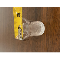 GORGEOUS LALIQUE Crystal "LES ENFANTS" Cherub Shot Glass SIGNED 1.75"H FRANCE