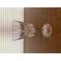 BEAUTIFUL SET(6) WATERFORD Crystal LISMORE Water Goblets 7"H, SIGNED, IRELAND