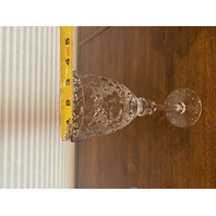 STUNNING SET(4) VTG ROGASKA Crystal GALLIA Water Goblets 9.25"H DISCONTINUED