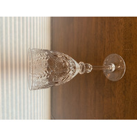 STUNNING SET(4) VTG ROGASKA Crystal GALLIA Wine Glasses 7.75"H DISCONTINUED