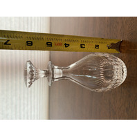 RARE VTG BACCARAT Crystal MASSENA Cruet Bottle W/Stopper 6"H SIGNED, FRANCE