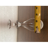 RARE VTG BACCARAT Crystal MASSENA Cruet Bottle W/Stopper 6"H SIGNED, FRANCE