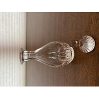 RARE VTG BACCARAT Crystal MASSENA Cruet Bottle W/Stopper 6"H SIGNED, FRANCE