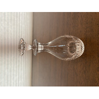 RARE VTG BACCARAT Crystal MASSENA Cruet Bottle W/Stopper 6"H SIGNED, FRANCE