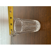 BEAUTIFUL SET(4) HERRINGBONE Crystal Tumbler/Old Fashioned Glasses