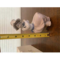 VTG NAO By LLADRO A BIG HUG Glossy Porcelain Figurine #1049 W/BOX 6.5"H SPAIN