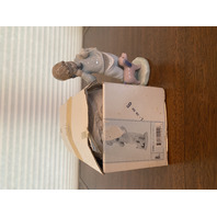 VTG NAO By LLADRO BOY ON PHONE W/ DOG & TEDDY BEAR Figurine #1044 W/BOX 7.25"H