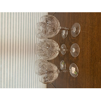 STUNNING SET(6) WATERFORD Crystal Millennium Series Balloon Glasses 8"H SIGNED