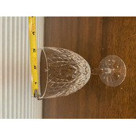 BEAUTIFUL SET(4) WATERFORD Crystal SLANE Water Goblets 7"H, SIGNED, DISCONTINUED