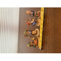 4 VTG Goebel Hummel Figurines #142 3/0, 141 3/0,  16 2/0, 63, GERMANY