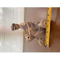 VTG Lesser & Pavey LEONARDO COLLECTION Boy On Bike Glossy Figurine 7"H