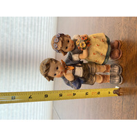 VTG RARE LARGE Hummel "WE CONGRATULATE" Figurine #260/.F, 6.5"H, W.GERMANY TMK5