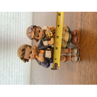 VTG RARE LARGE Hummel "WE CONGRATULATE" Figurine #260/.F, 6.5"H, W.GERMANY TMK5