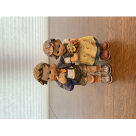 VTG RARE LARGE Hummel "WE CONGRATULATE" Figurine #260/.F, 6.5"H, W.GERMANY TMK5