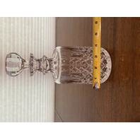 STUNNING VTG WATERFORD Crystal KELSEY Spirit Decanter W/Stopper SIGNED 9.5"H