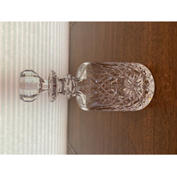 STUNNING VTG WATERFORD Crystal KELSEY Spirit Decanter W/Stopper SIGNED 9.5"H