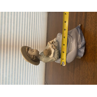 VTG NAO By LLADRO A SISTERS LOVE Glossy Porcelain Figurine #1390 8.75"H RETIRED