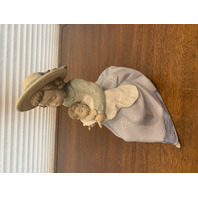VTG NAO By LLADRO A SISTERS LOVE Glossy Porcelain Figurine #1390 8.75"H RETIRED