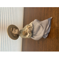 VTG NAO By LLADRO A SISTERS LOVE Glossy Porcelain Figurine #1390 8.75"H RETIRED