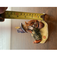 VTG Goebel COLLECTORS CLUB EXCLUSIVE Coffe Break Figurine #409 4"H, W.GERMANY