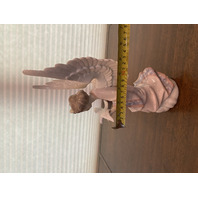 STUNNING VTG LLADRO ANGEL OF PEACE Glossy Porcelain Figurine #6131 12"H RETIRED