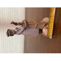 VTG LLADRO LITTLE SCULPTOR Glossy Porcelain Figurine #5358 W/BOX 8"H SPAIN