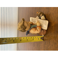 VTG Goebel Hummel THOUGHTFUL Figurine #415, 4.25"H, W.GERMANY TMK6