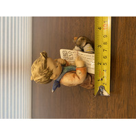 VTG Goebel Hummel THOUGHTFUL Figurine #415, 4.25"H, W.GERMANY TMK6