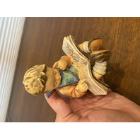 VTG Goebel Hummel THOUGHTFUL Figurine #415, 4.25"H, W.GERMANY TMK6