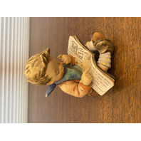 VTG Goebel Hummel THOUGHTFUL Figurine #415, 4.25"H, W.GERMANY TMK6