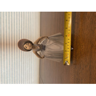 VTG LLADRO DAISY Glossy Porcelain Girl In Dress Figurine #6274 7"H SPAIN