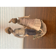 VTG LLADRO ONE TWO THREE Glossy Porcelain Figurine #5426 10.25"HH SPAIN