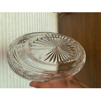 STUNNING LARGE Waterford Crystal TRADITIONAL Oval Centerpiece Bowl 11.75"L