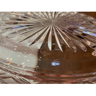 STUNNING LARGE Waterford Crystal TRADITIONAL Oval Centerpiece Bowl 11.75"L