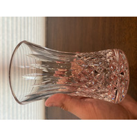 BEAUTIFUL VTG Waterford Crystal Flower Vase 6"H SIGNED