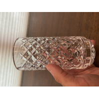 BEAUTIFUL VTG Waterford Crystal ALANA Vase 6"H SIGNED