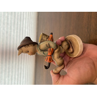 VTG Goebel Hummel HAPPY TRAVELER Figurine #79 5.5"H GERMANY TMK2 FULL BEE